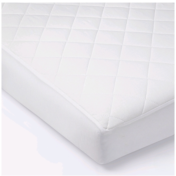 Clould Island Waterproof Fitted Mini Crib Mattress Pad Cover - White - Picture 1 of 8